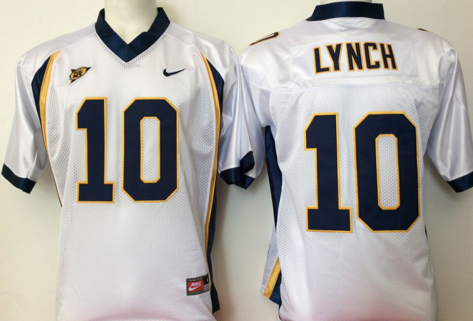 NCAA Men California Golden Bears White 10->ncaa teams->NCAA Jersey